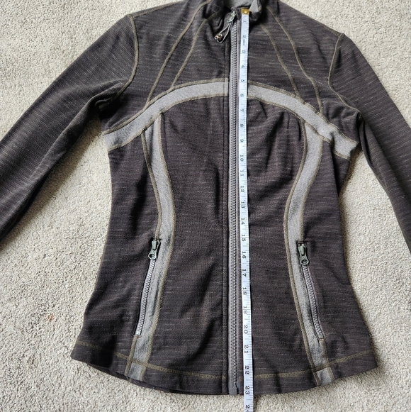 Lululemon Define Jacket Full Zip Sweatshirt Yoga Running Size 6 - Picture 8 of 11